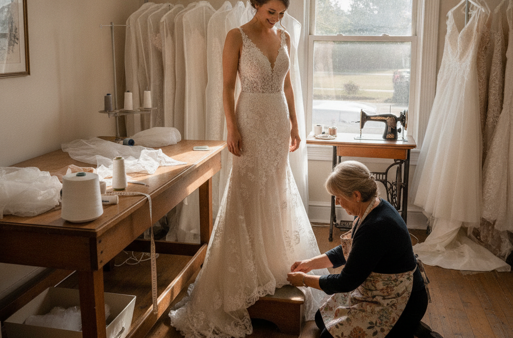 How Far in Advance Should You Schedule Alterations for a Wedding? What Newtown and Danbury Brides Should Know