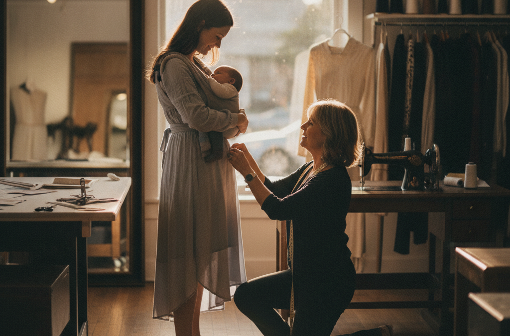 Can a Tailor Alter Clothes to Fit After Pregnancy or Postpartum? What Danbury Moms Should Know