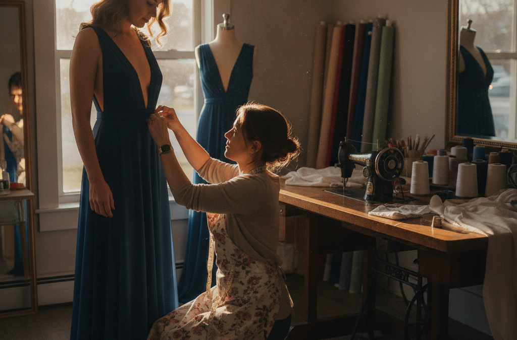 Can a Tailor Alter a Dress or Top That’s Too Big in the Bust? What Danbury Women Should Know About Fitting the Chest and Neckline